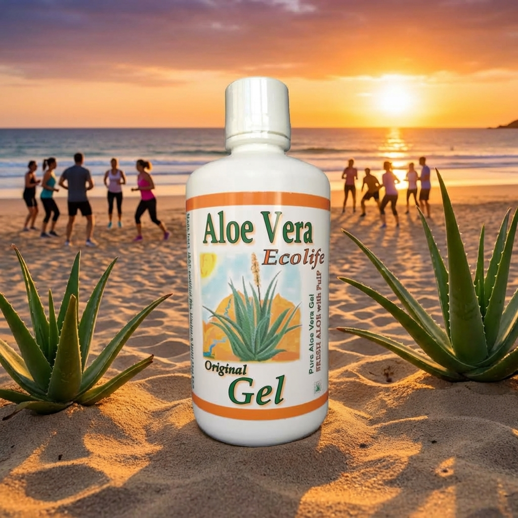 aloe vera gel - drank- ecolife. Beste voor je darmen